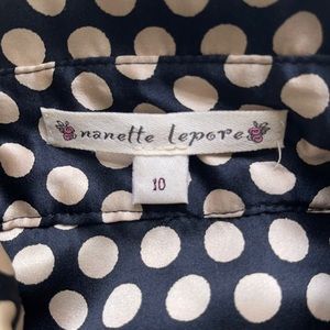 Nanette Lepore silk dress size 10